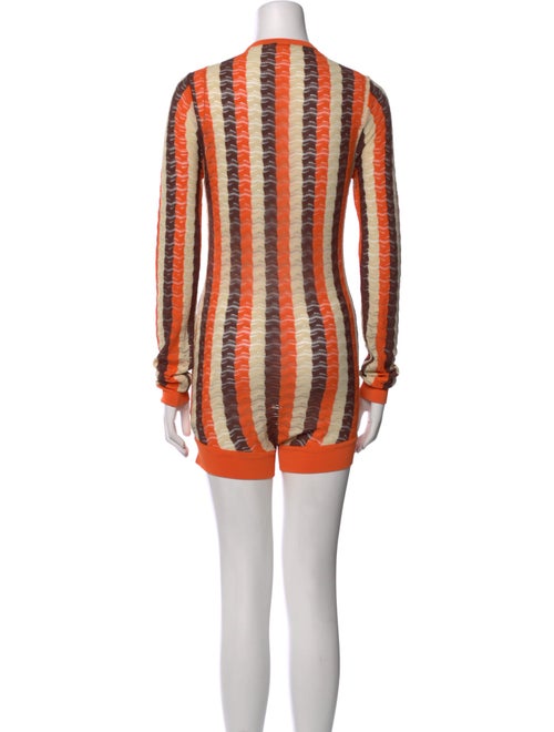 Dodo Bar Or Striped V-Neck Romper