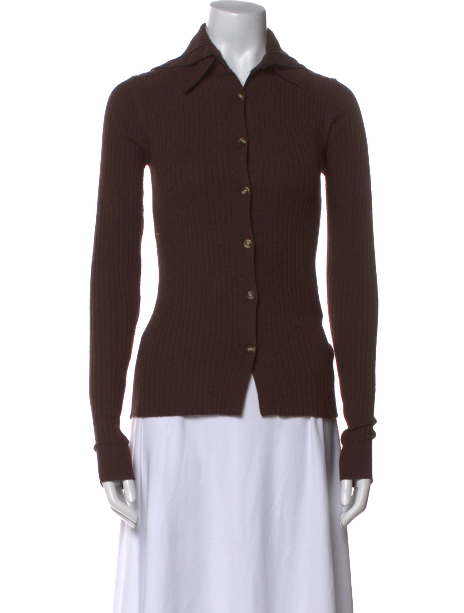 Dodo Bar Or Long Sleeve Button-Up Top