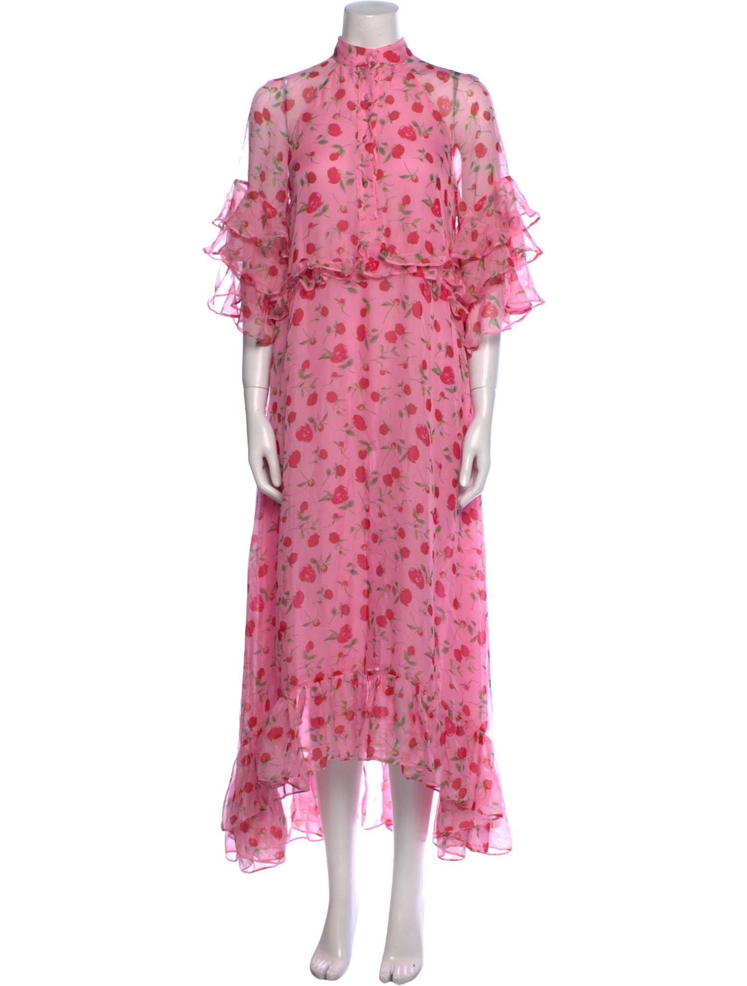 Dodo Bar Or Floral Print Long Dress