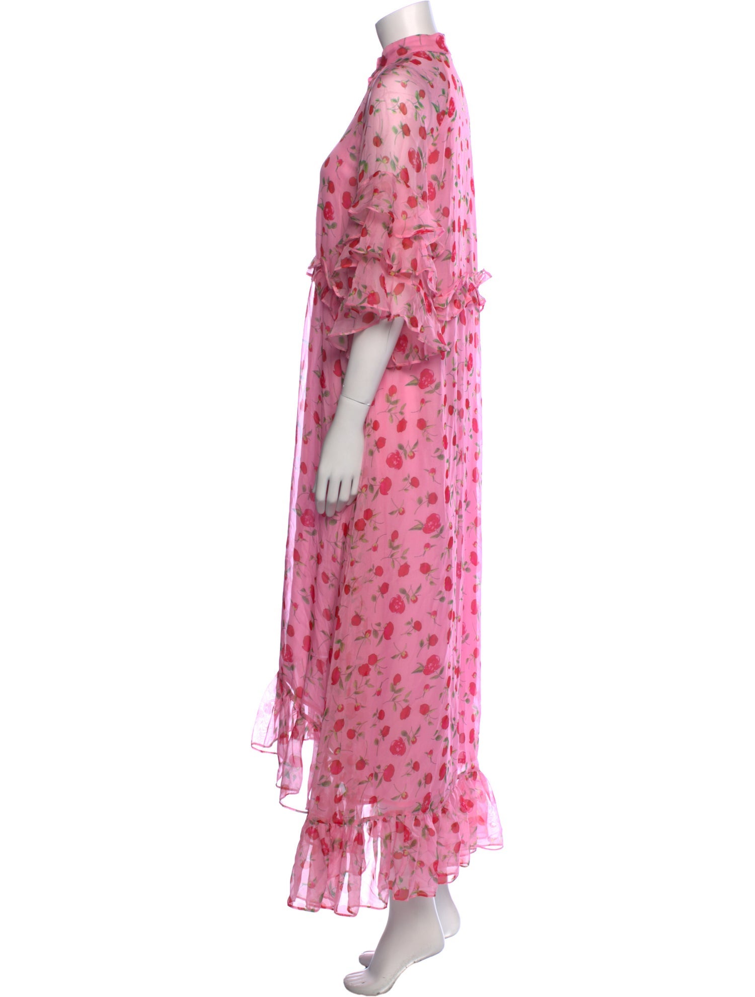 Dodo Bar Or Floral Print Long Dress