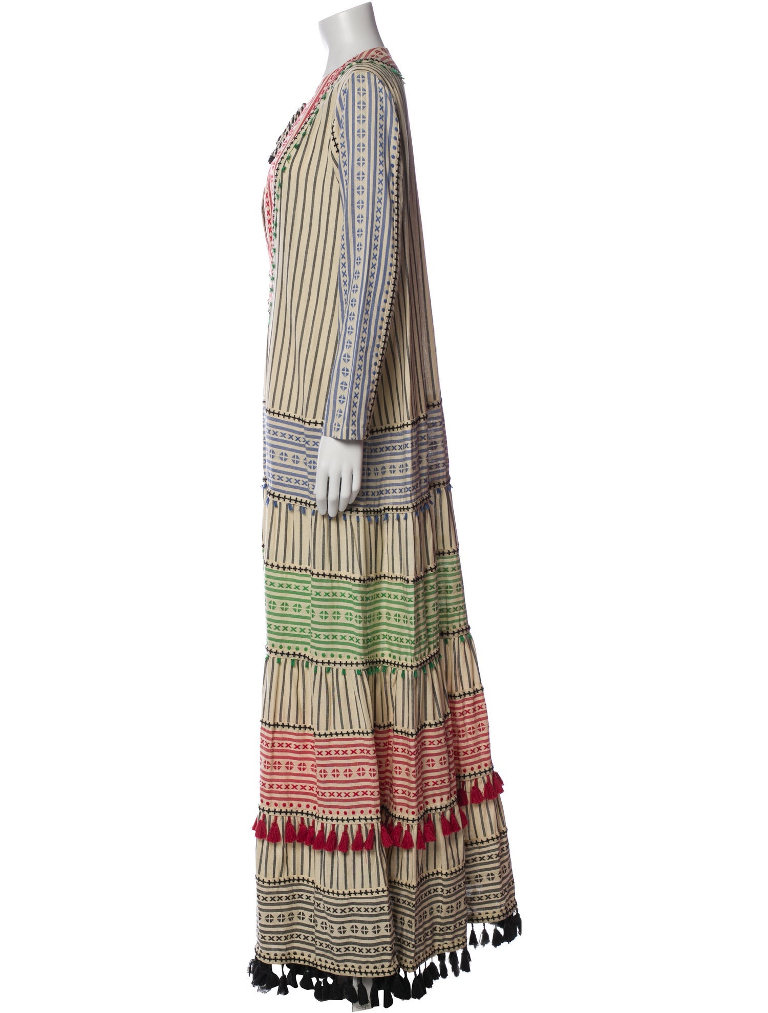 Dodo Bar Or Striped Long Dress