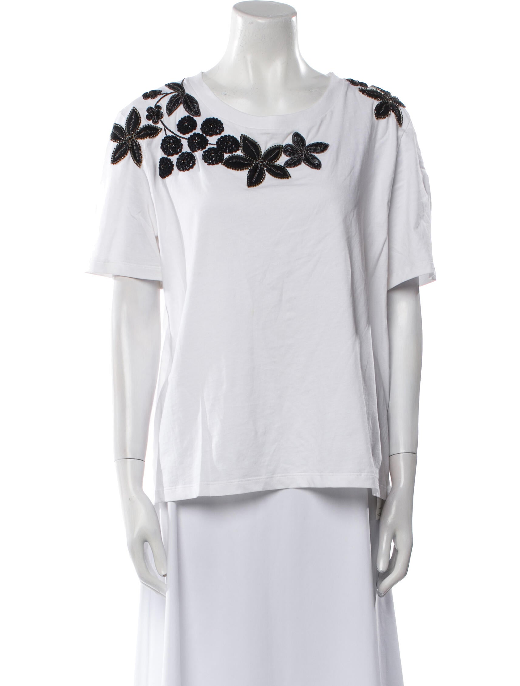 Dodo Bar Or Graphic Print Bateau Neckline T-Shirt