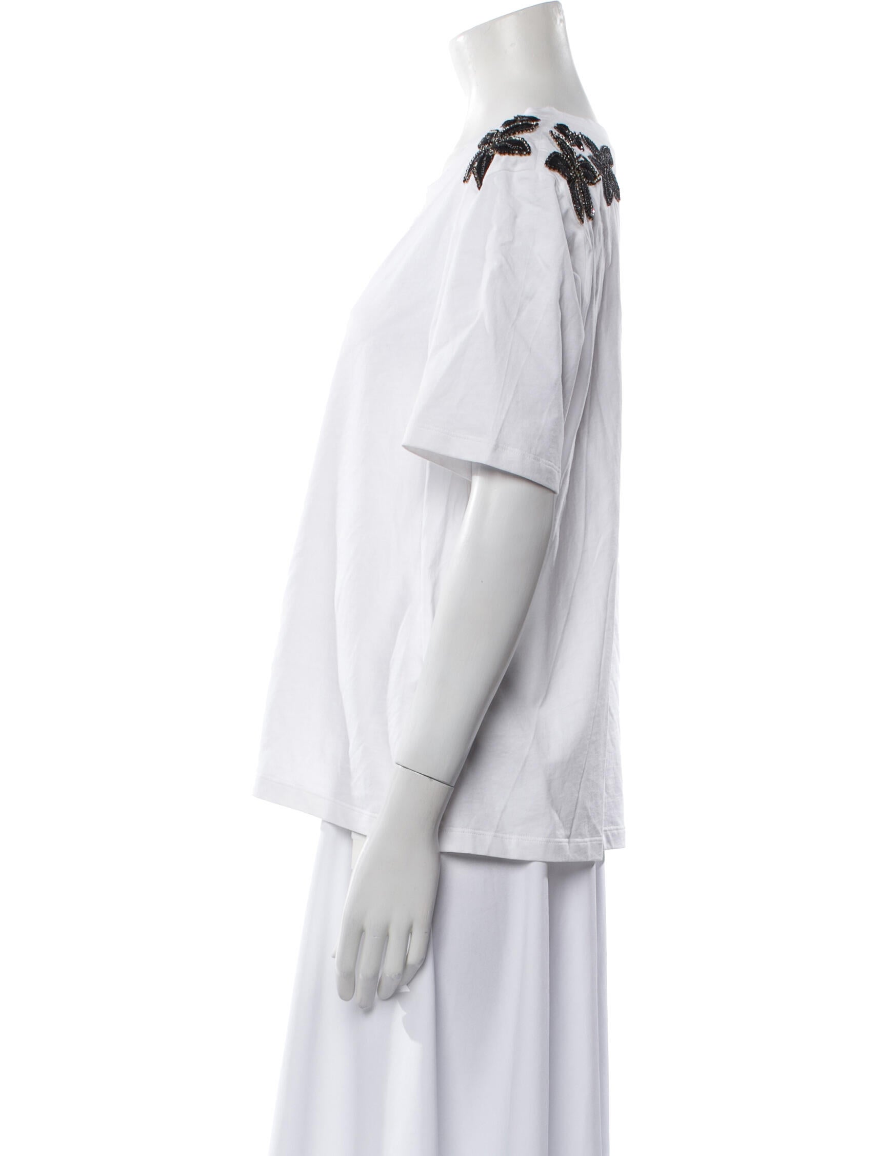 Dodo Bar Or Graphic Print Bateau Neckline T-Shirt