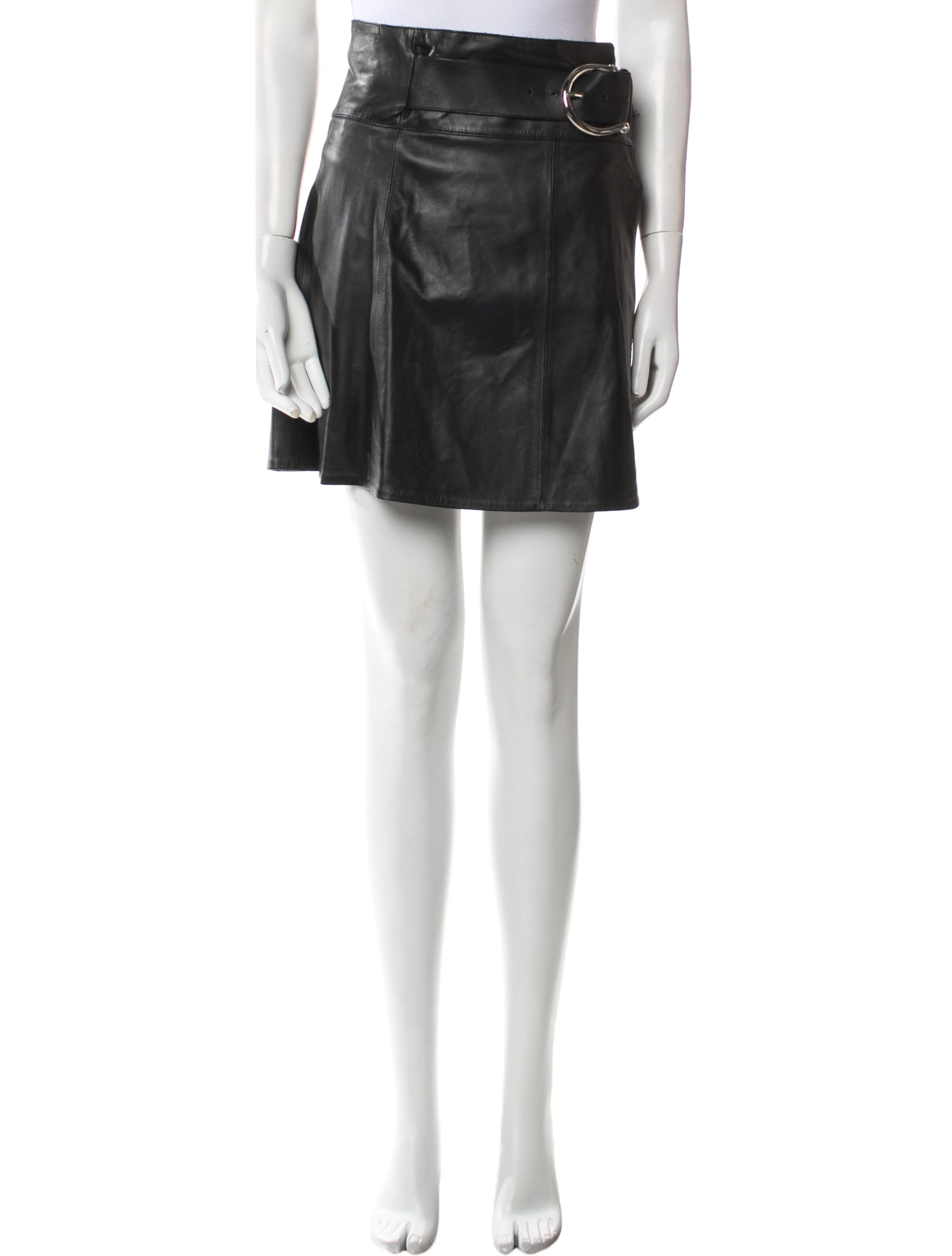 Dodo Bar Or Leather Mini Skirt