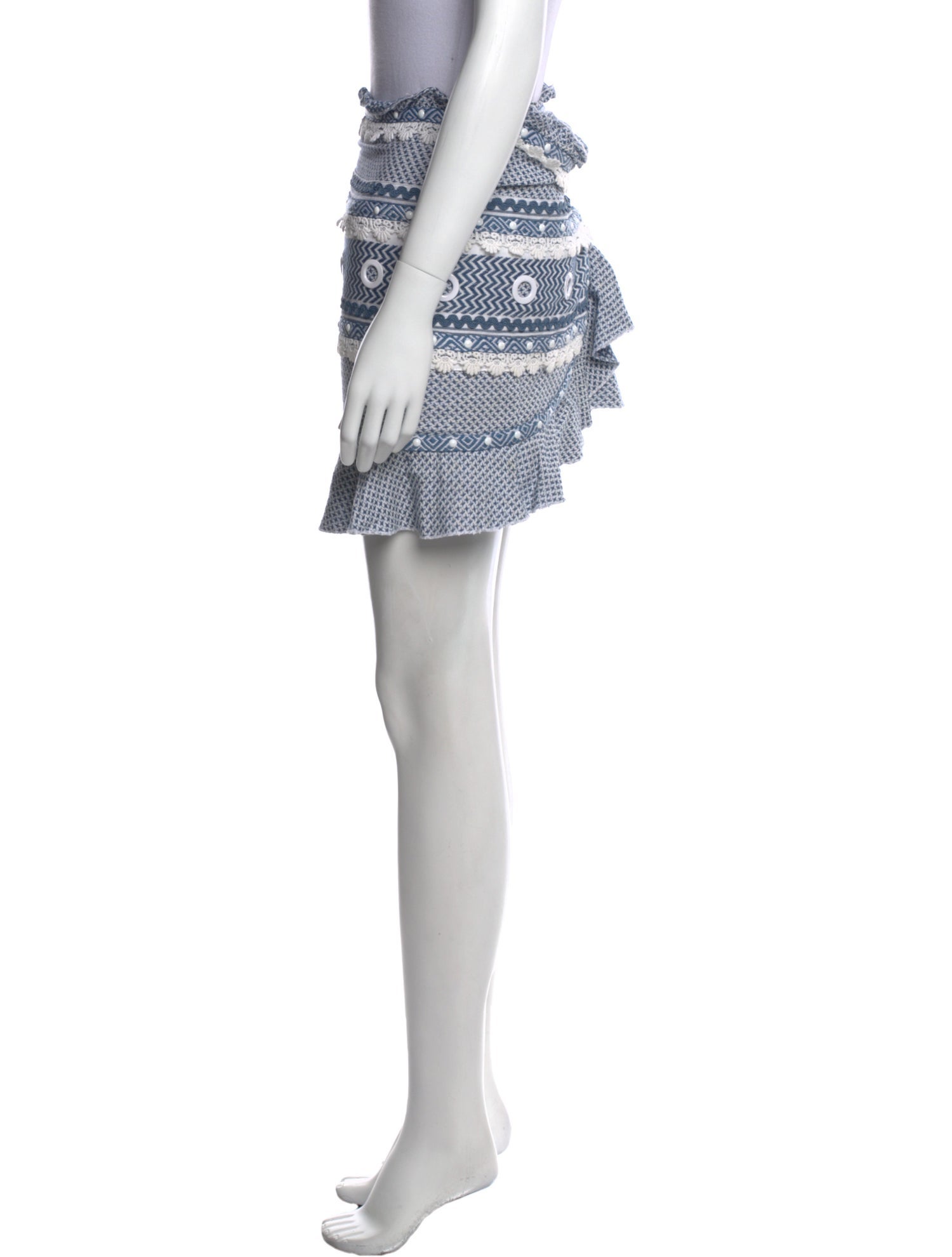 Dodo Bar Or Striped Mini Skirt