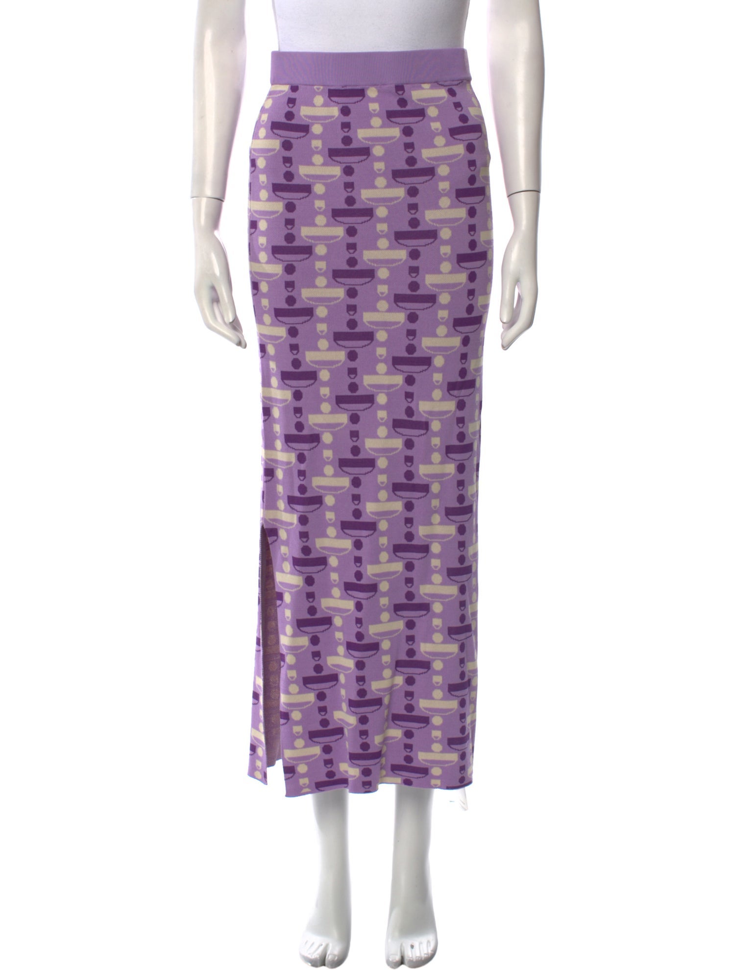 Dodo Bar Or Printed Midi Length Skirt