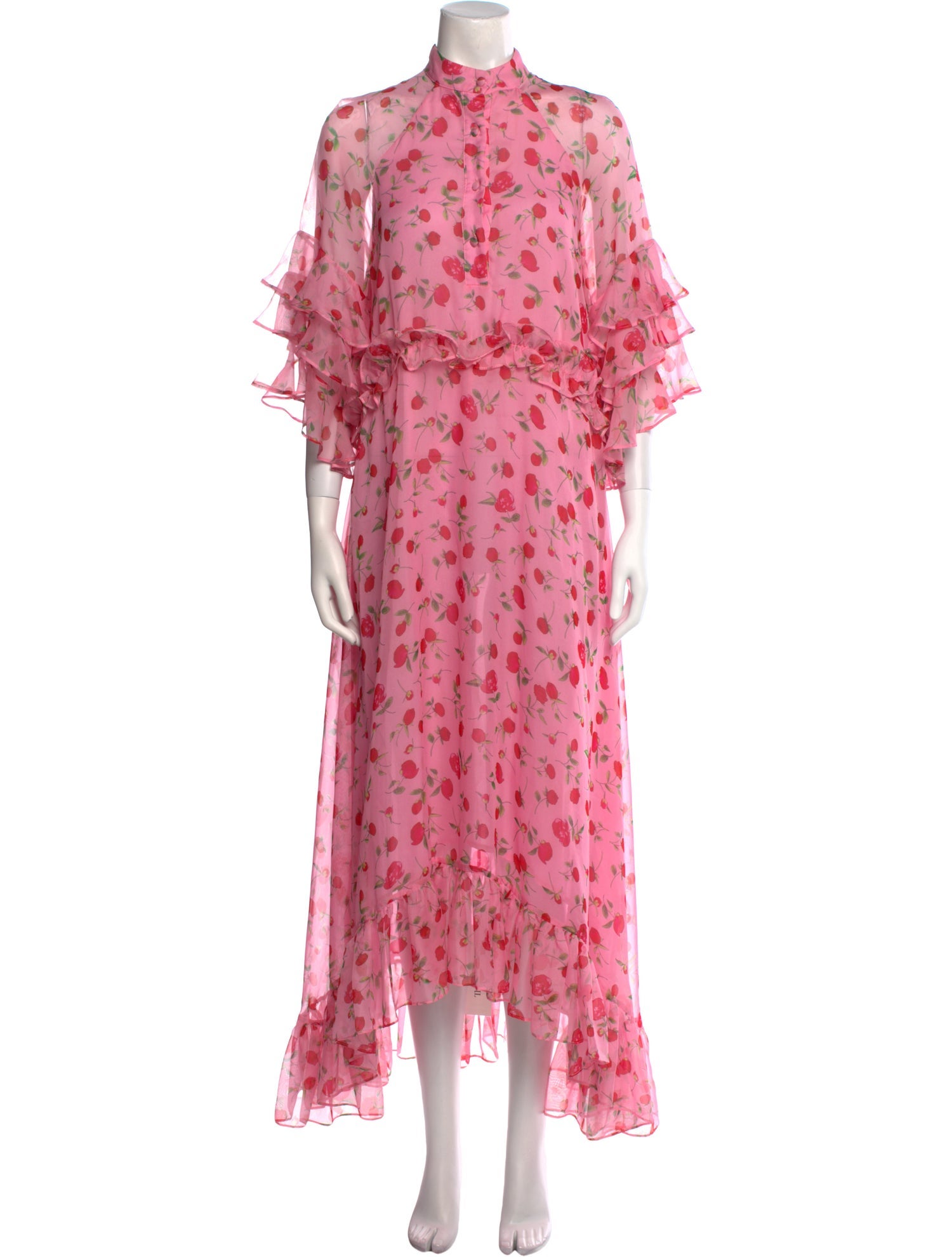 Dodo Bar Or Floral Print Long Dress