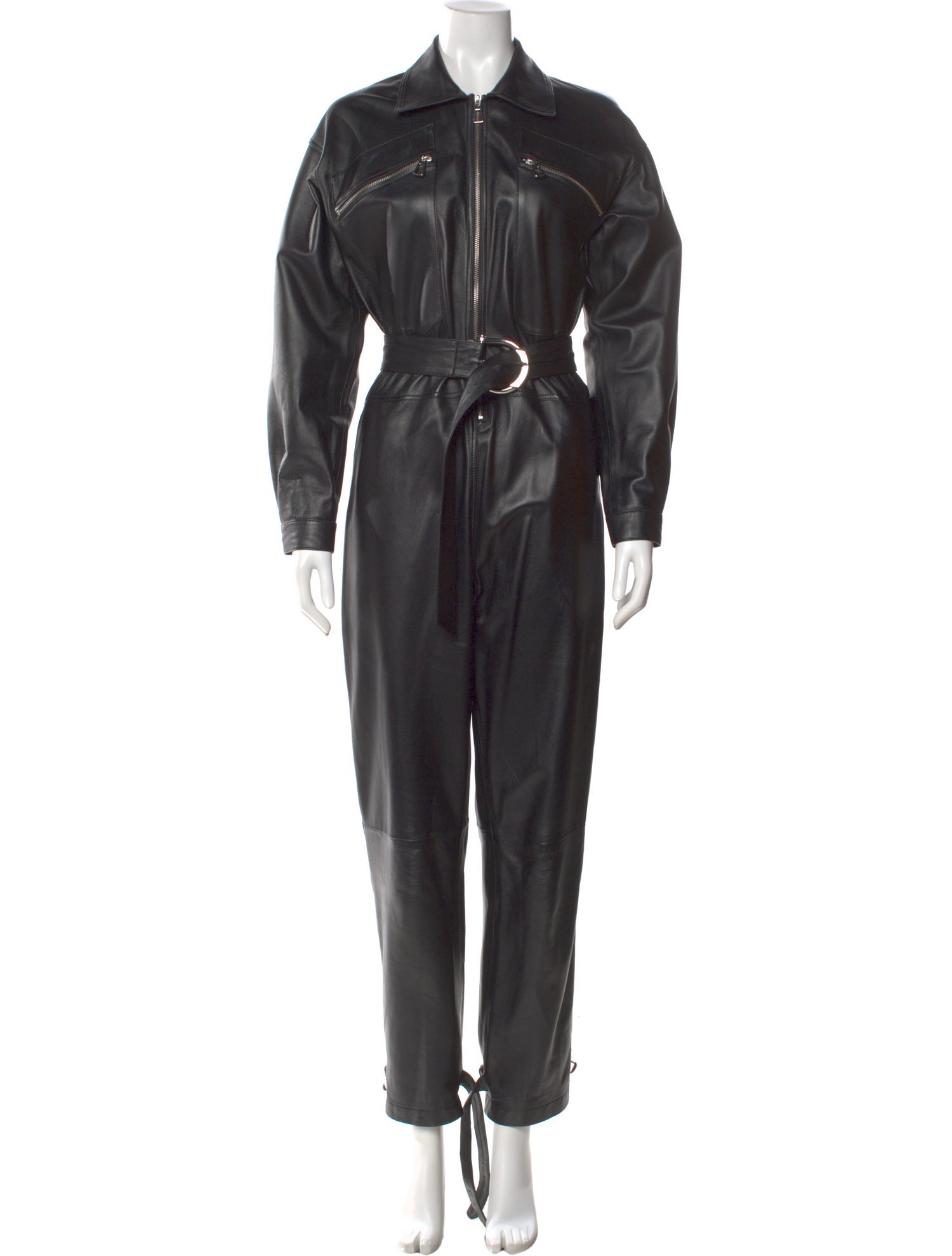 Dodo Bar Or Leather Jumpsuit