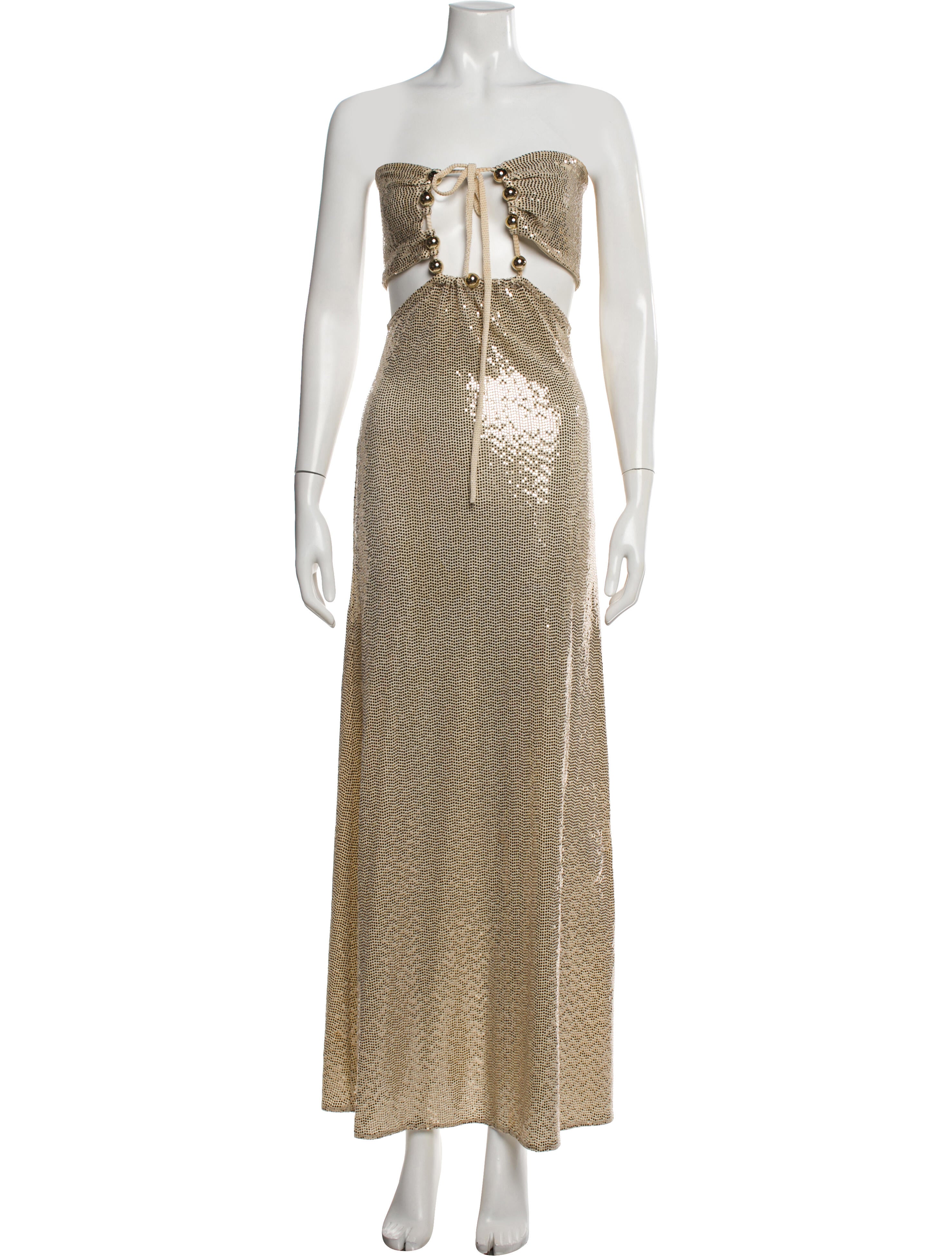 slim fit dress slacks forte forte froisse' lame' dress – Erica Wilson main image 1