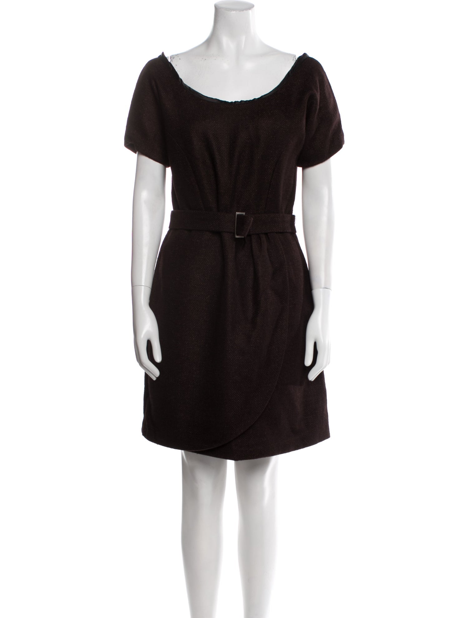 DDC Lab Scoop Neck Mini Dress