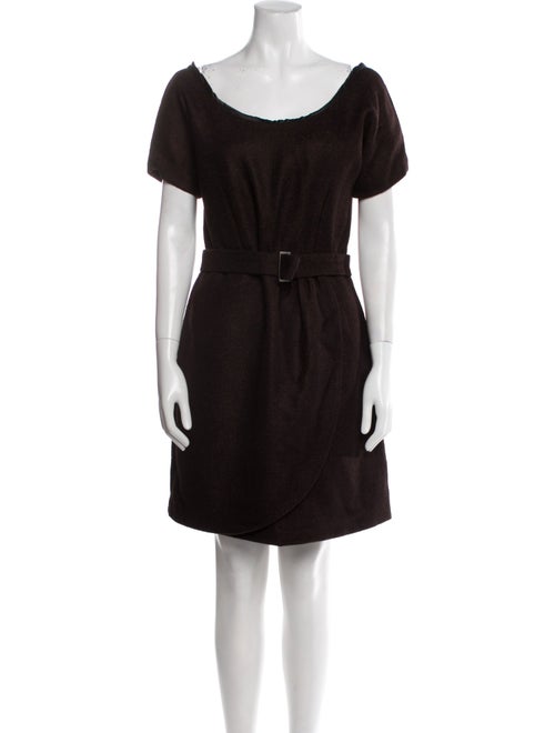 DDC Lab Scoop Neck Mini Dress