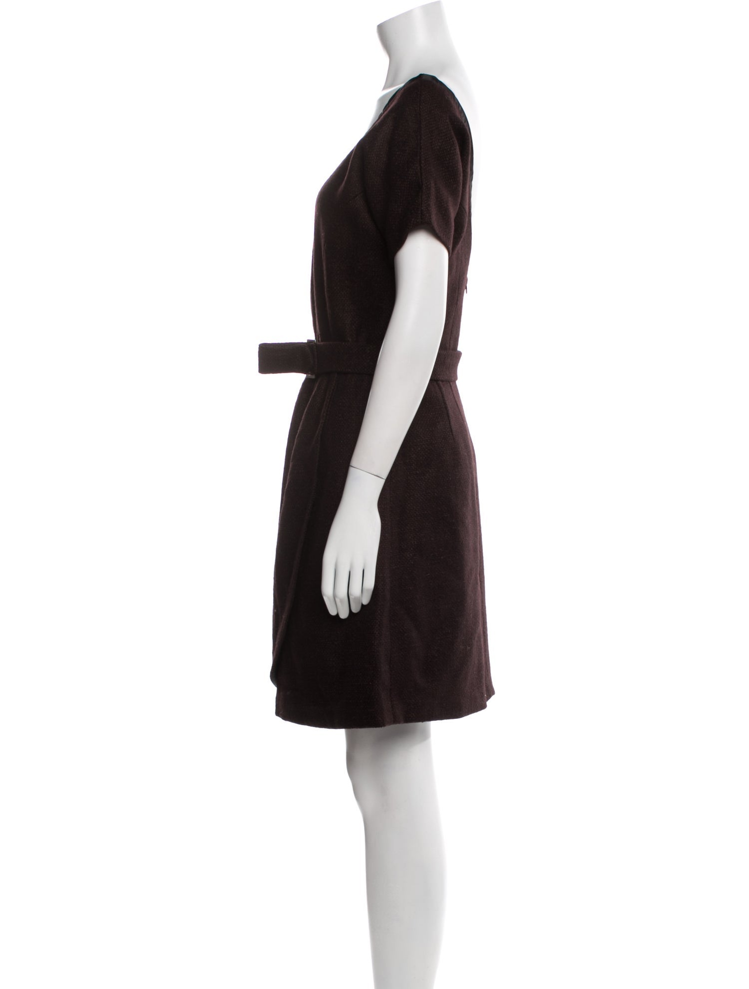 DDC Lab Scoop Neck Mini Dress