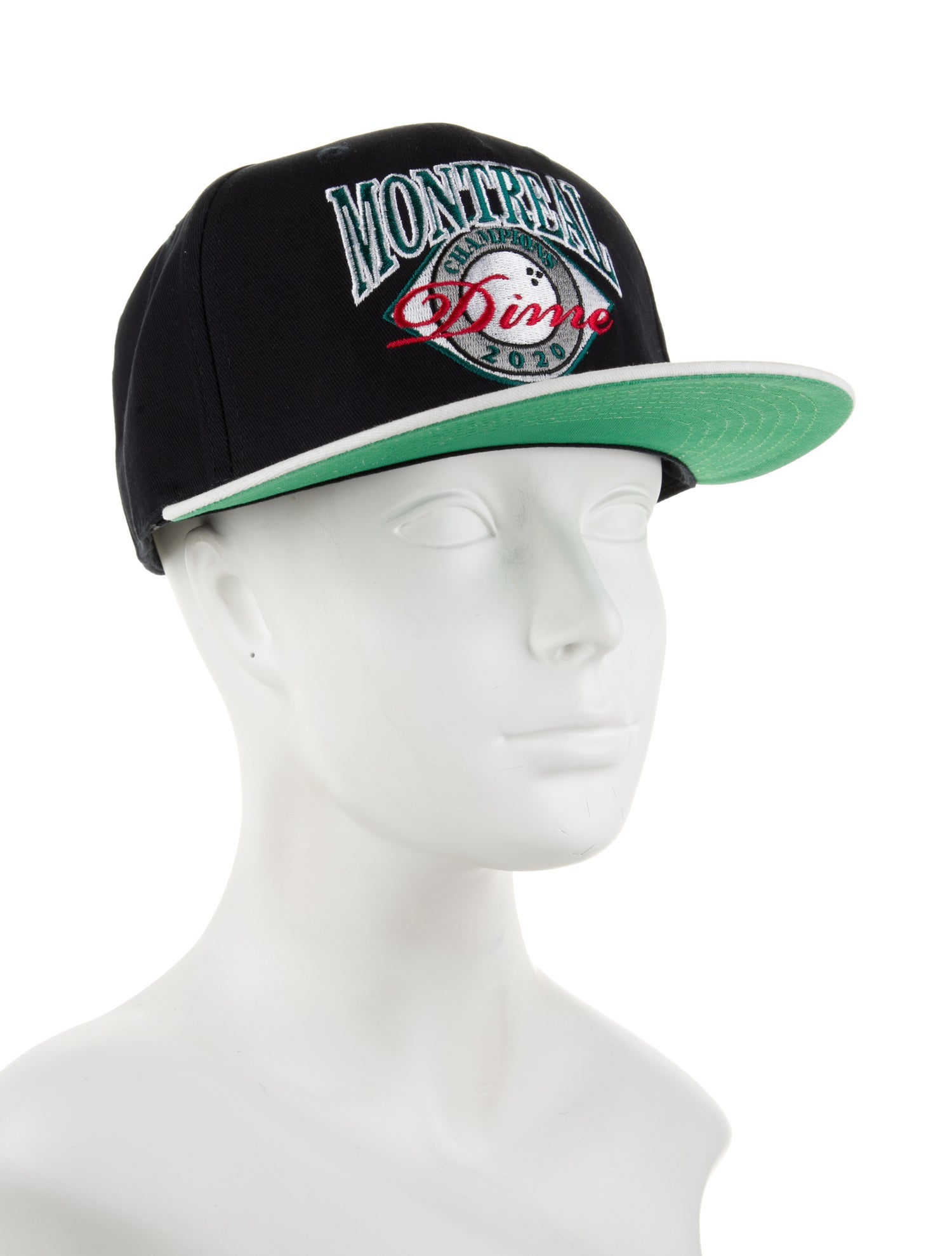 Dime Embroidered Snapback Hat