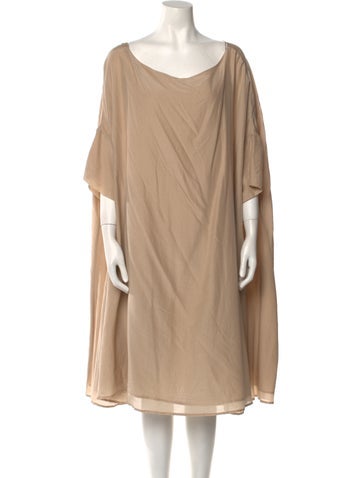 Dou Dresses Scoop Neck Knee-Length Dress M