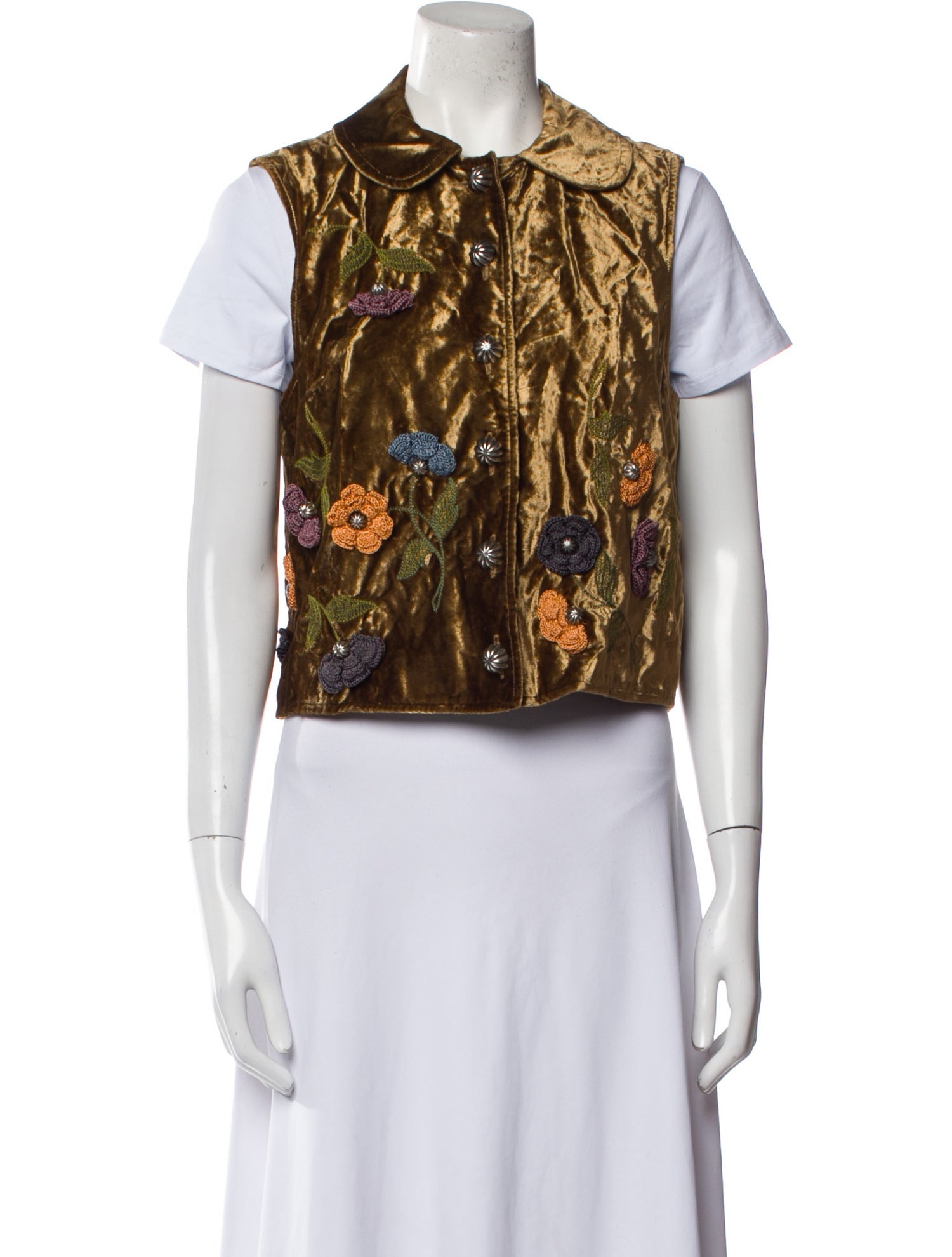 Double D Ranch Vintage Silk Vest