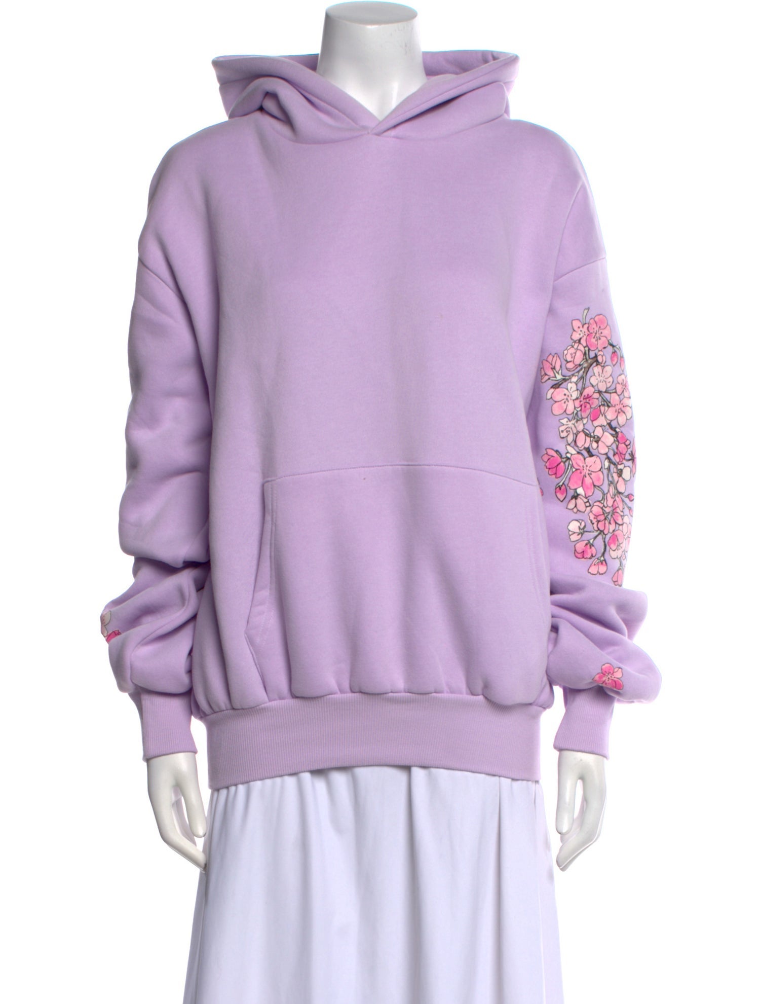 DAUPHINETTE Cowl Neck Long Sleeve Sweatshirt