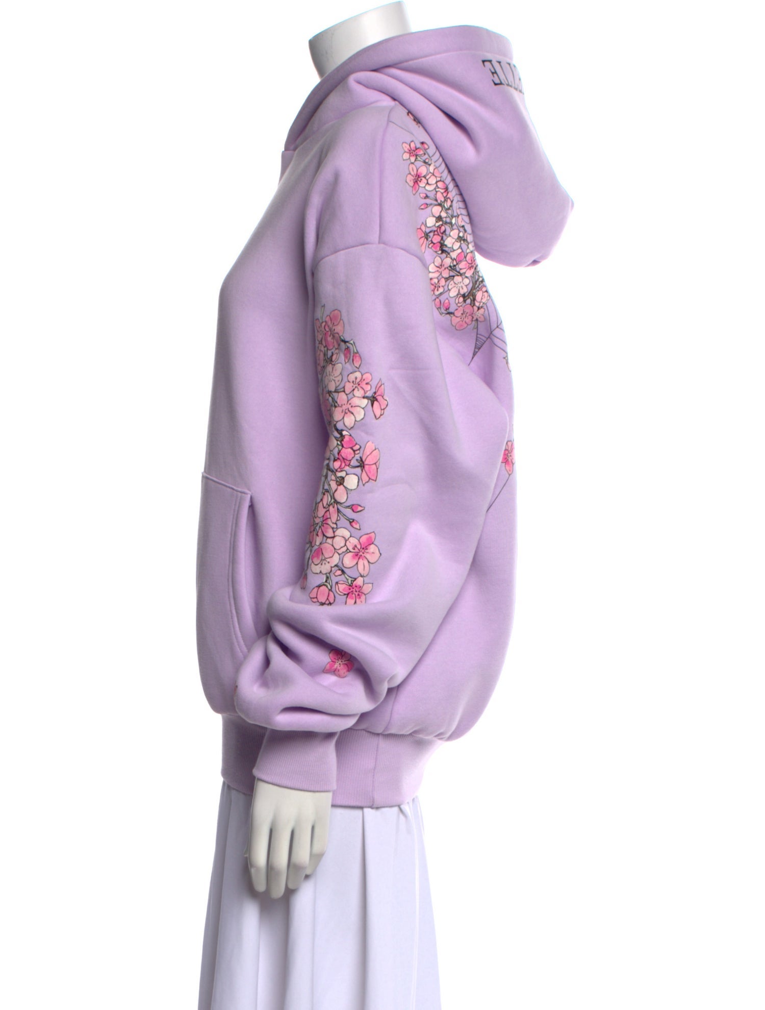 DAUPHINETTE Cowl Neck Long Sleeve Sweatshirt