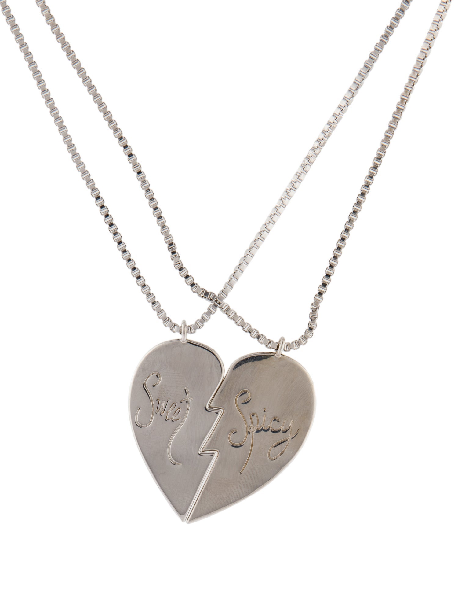 DAUPHINETTE Happy Hearts Sweet & Spicy Pendant Necklace Set