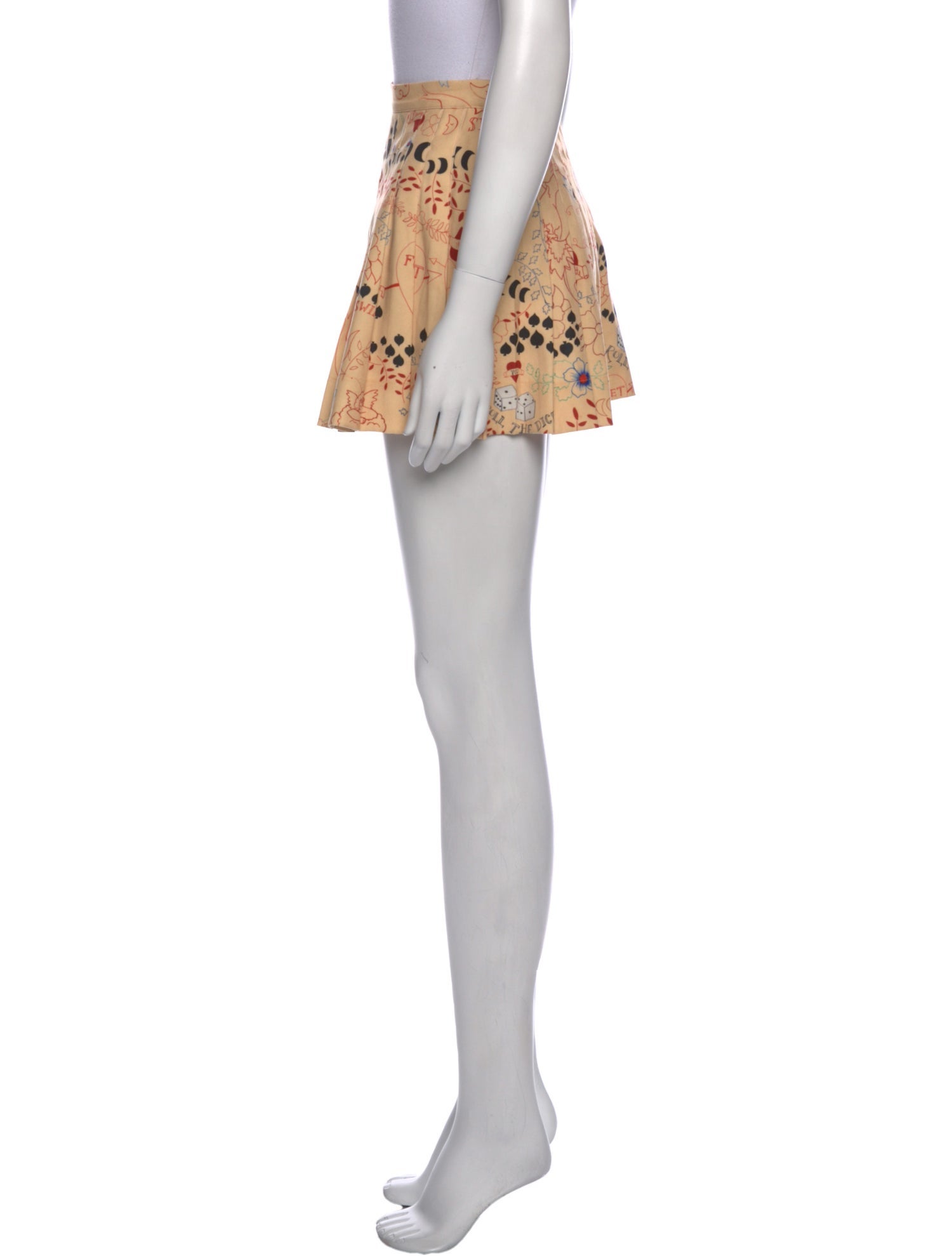 DAUPHINETTE Printed Mini Skirt