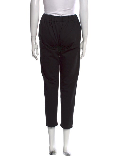 Dea The Label Leather Straight Leg Pants