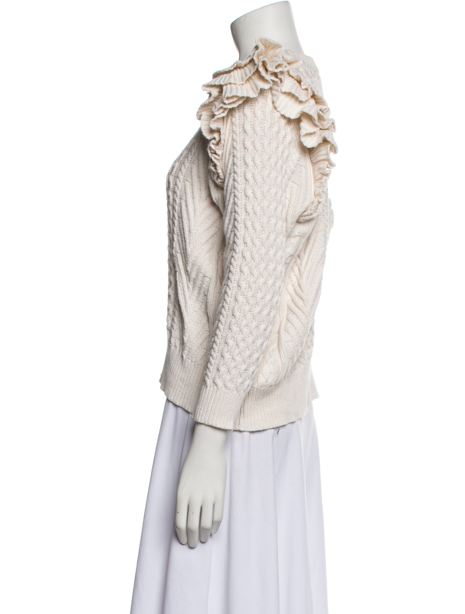 Demylee x Clare V. Mock Neck Sweater