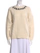 Demylee x Clare V. Wool Scoop Neck Sweater