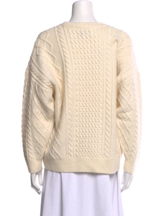 Demylee x Clare V. Wool Scoop Neck Sweater