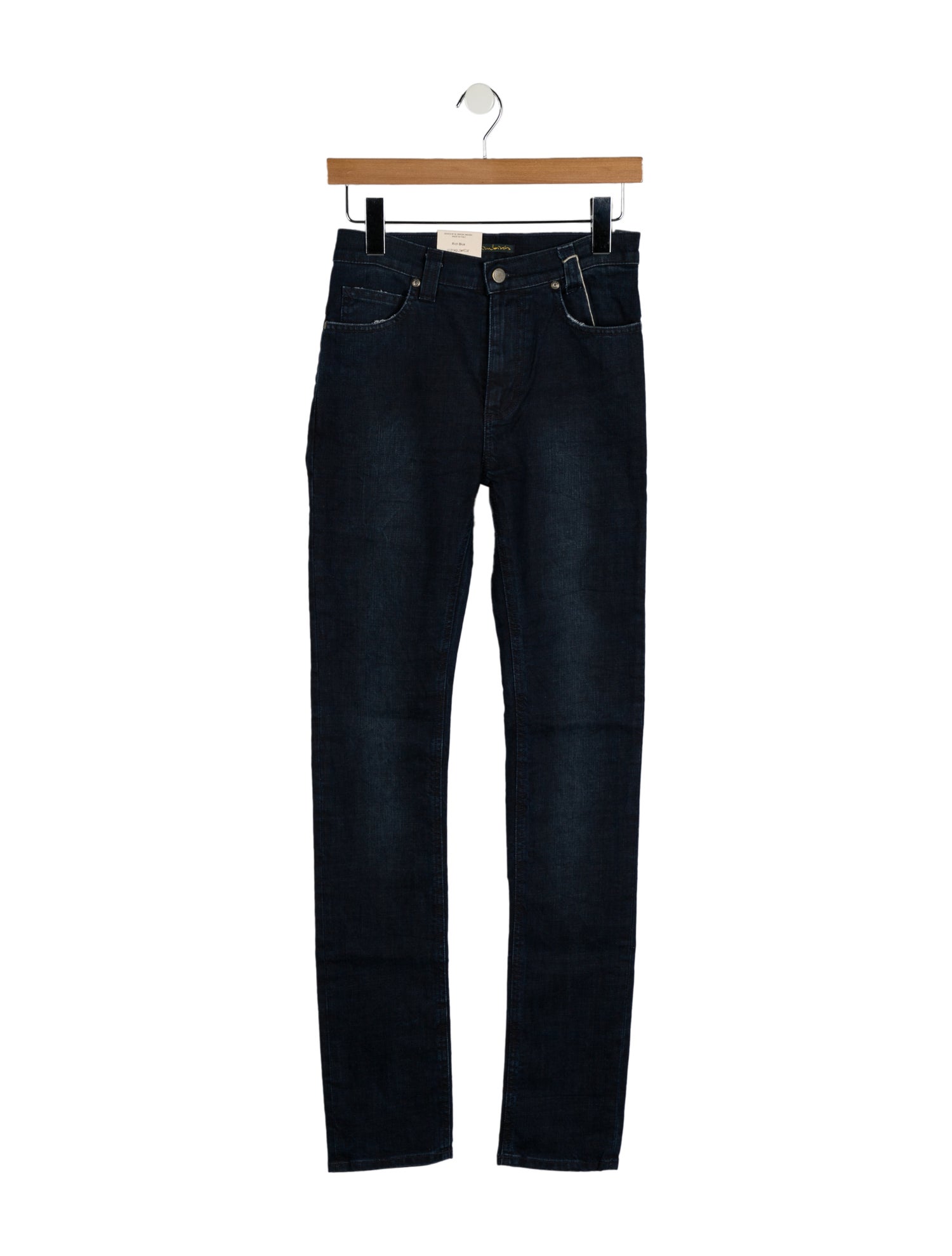 Denim Birds Mid-Rise Straight Leg Jeans