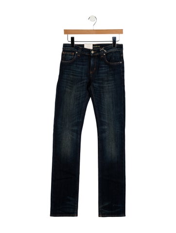 Denim Birds Jeans Low-Rise Straight Leg S