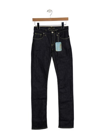 Denim Birds Jeans Low-Rise Straight Leg S