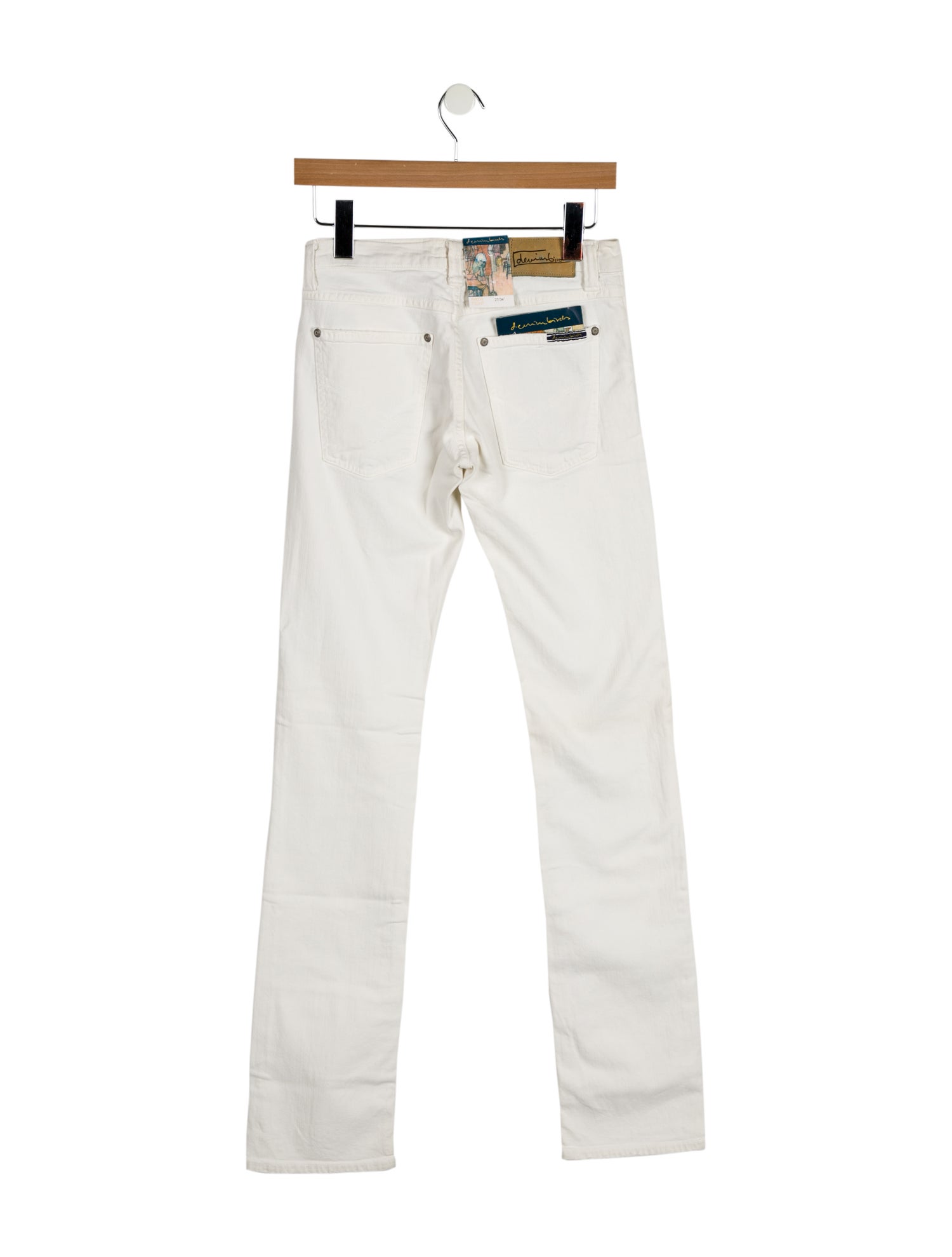 Denim Birds Low-Rise Straight Leg Jeans w/ Tags