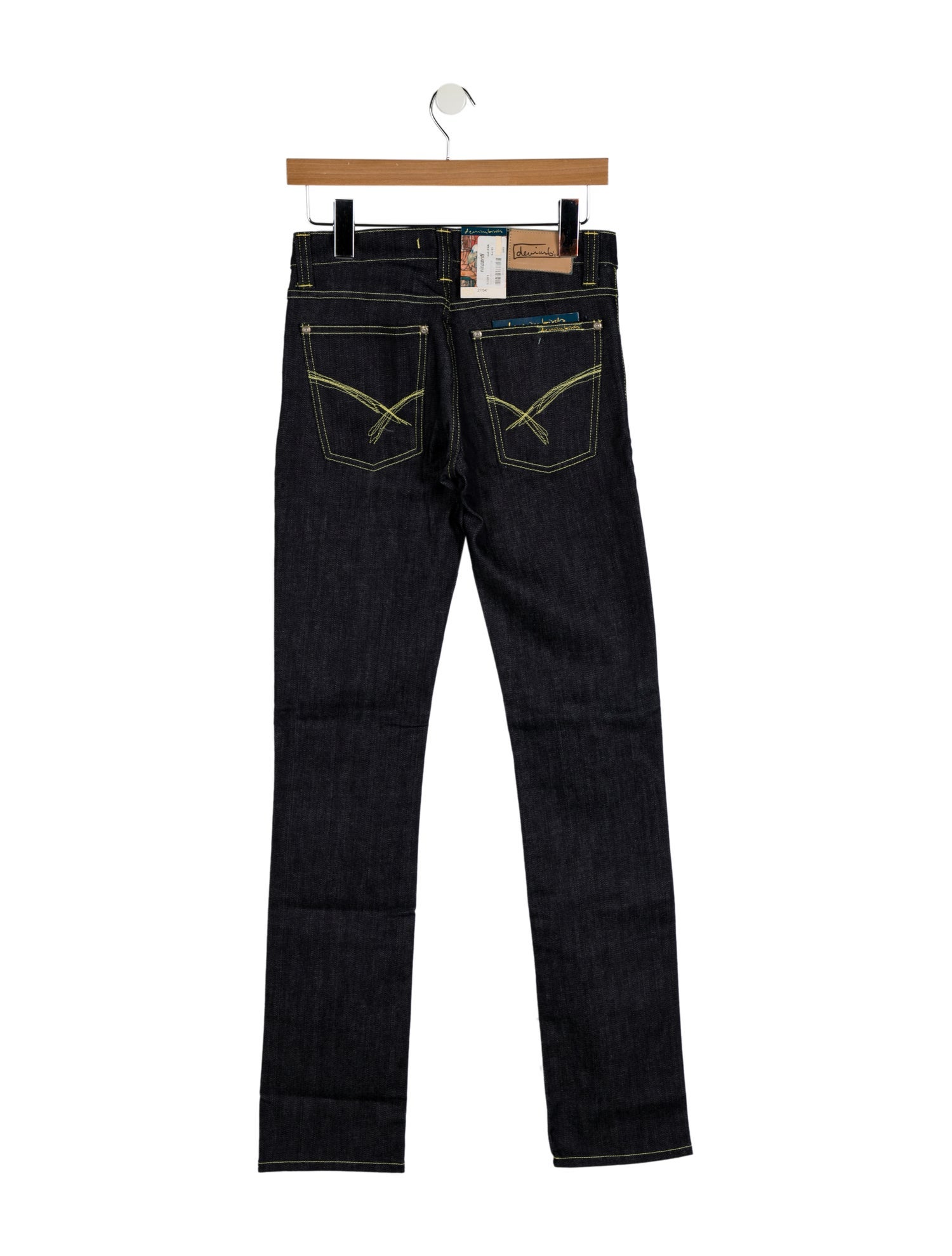 Denim Birds Mid-Rise Straight Leg Jeans w/ Tags