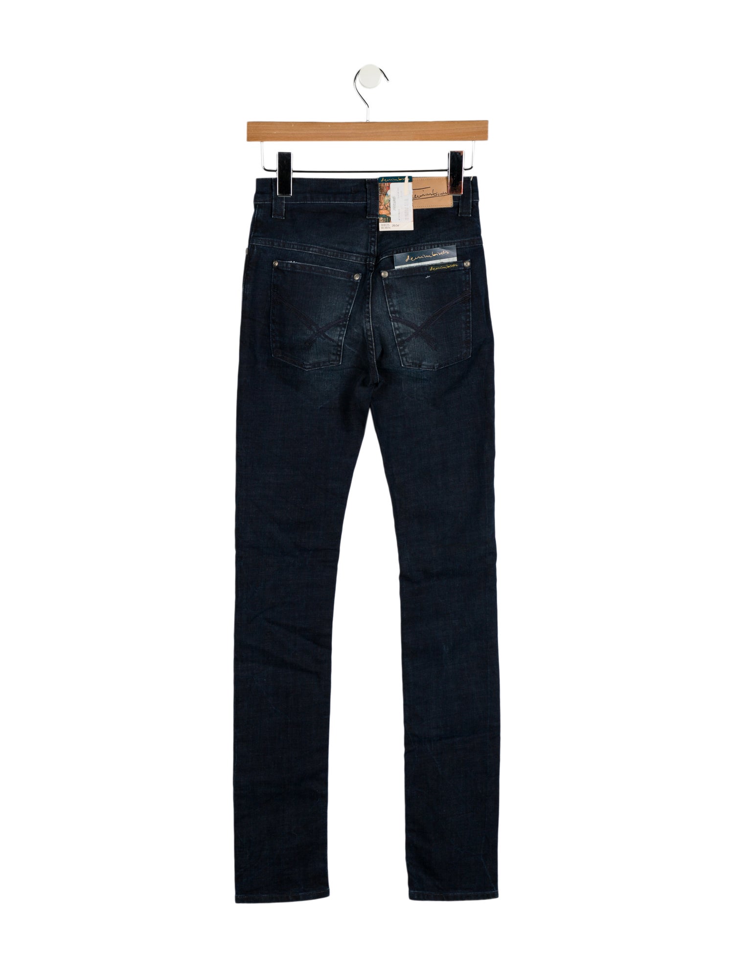 Denim Birds Mid-Rise Straight Leg Jeans w/ Tags