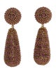 Deepa Gurnani Emely Crystal Drop Earrings