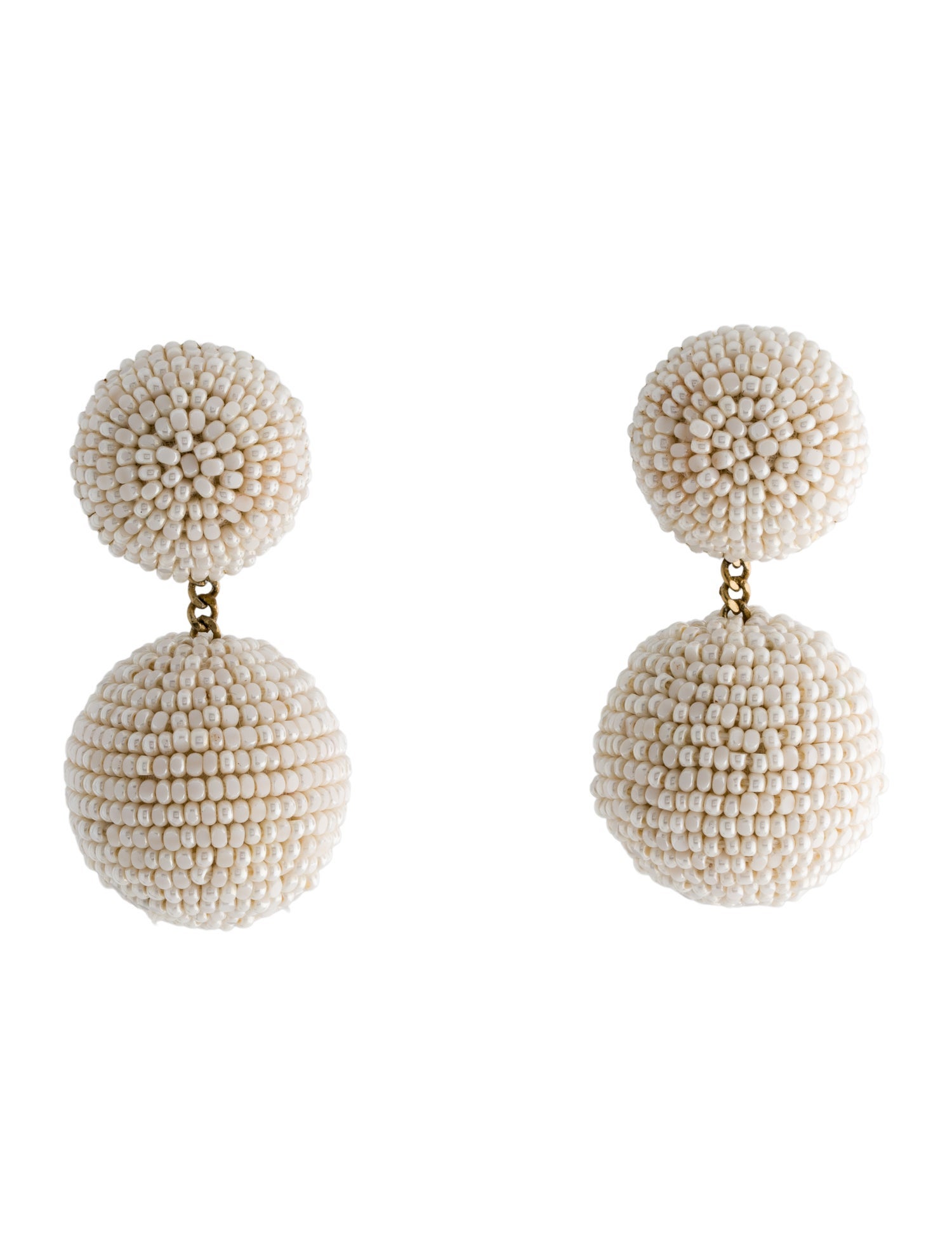 Deepa Gurnani Beaded Drop Earrings