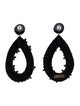 Deepa Gurnani Sequins Beaded Tear Drop Earrings