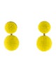 Deepa Gurnani Bead Nica Ball Drop Earrings