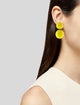 Deepa Gurnani Bead Nica Ball Drop Earrings