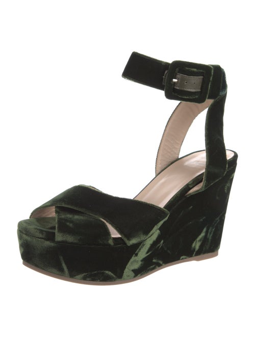 Dee Keller Velvet Slingback Pumps