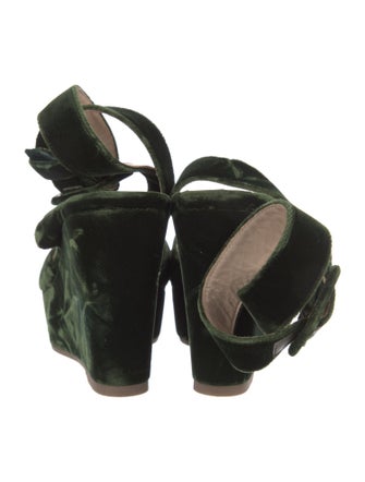 Dee Keller Velvet Slingback Pumps