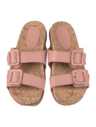 Definery Leather Slides