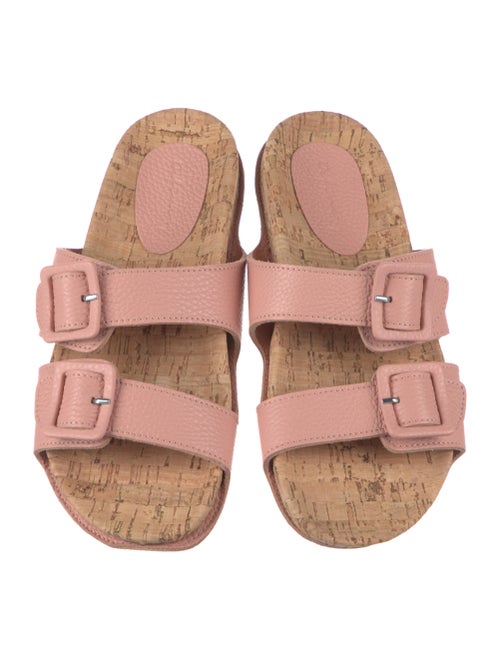 Definery Leather Slides