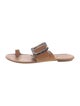Definery Leather Slides
