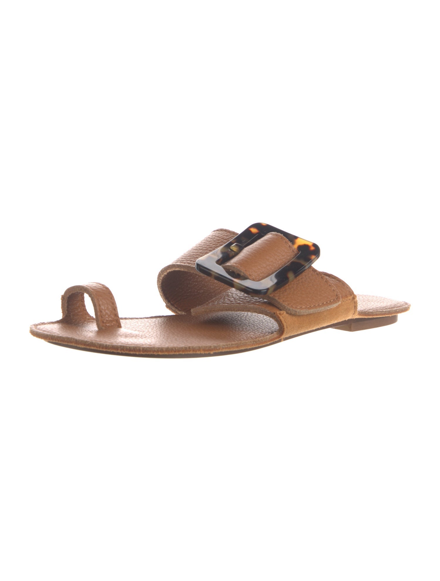 Definery Leather Slides