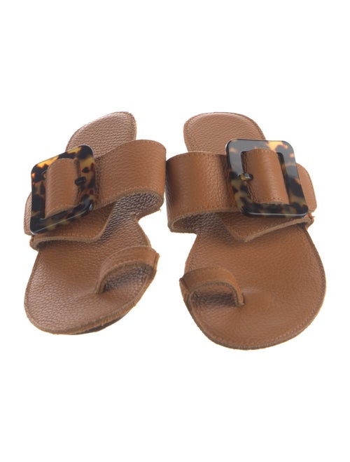 Definery Leather Slides