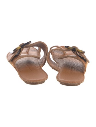 Definery Leather Slides