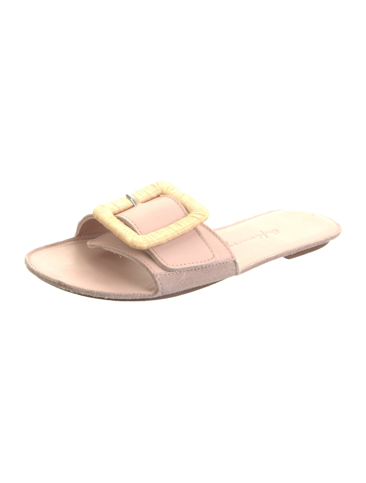 Definery Leather Slides