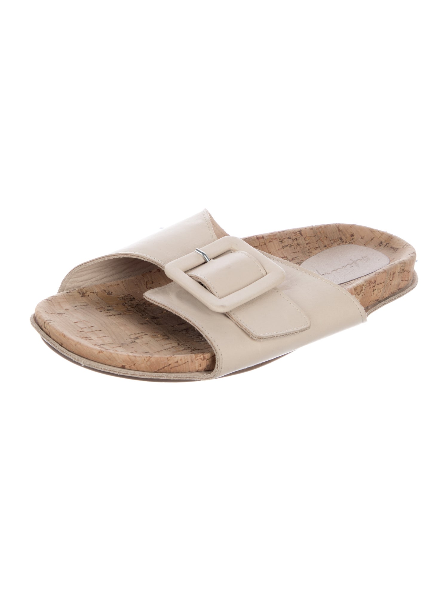 Definery Leather Slides