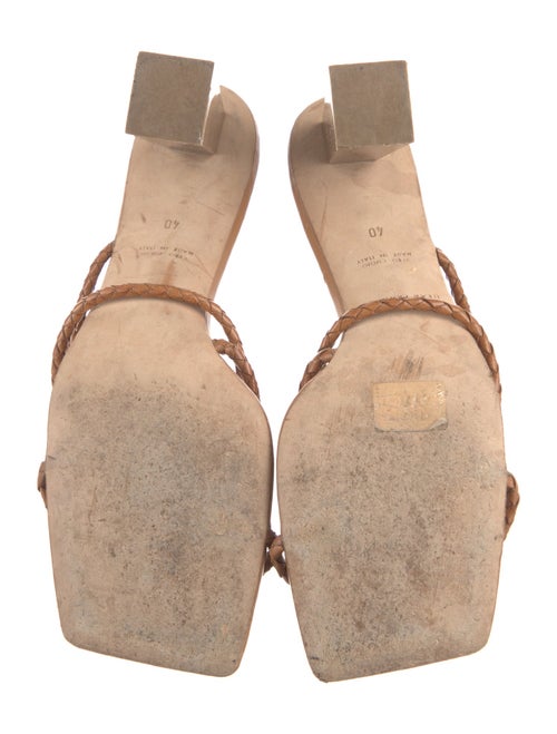 Dear Frances Leather Slides