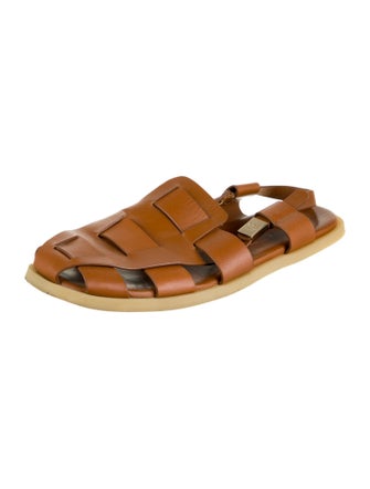 Dear Frances Patent Leather Sandals